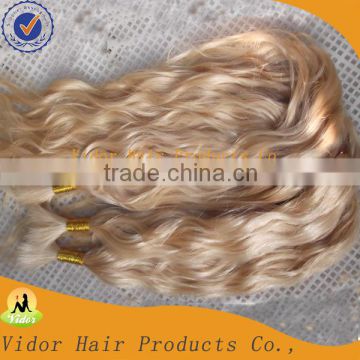 Wholesale 5A quality brazilian natural wave human hair extension