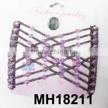 beaded easy combs magic hair comb