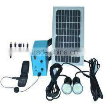 10W solar lighting system