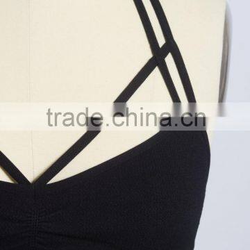 2016 Spring Fashion Ladies Bra, Seamless Double Strap Bralette photo-3