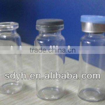 20ml white tubular glass vial bottle