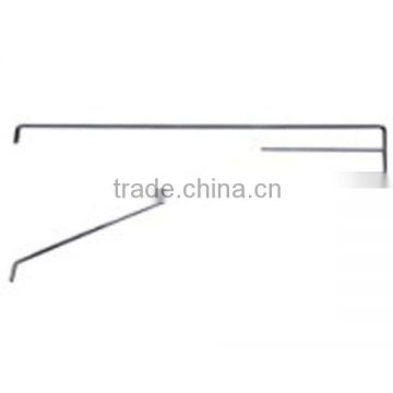 Chrome Plating Slotted trouser rack