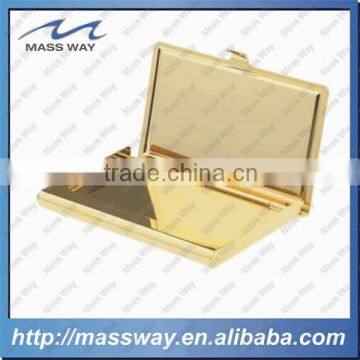 OEM hot sale promotional fashion custom gold name card holder                        
                                                Quality Choice