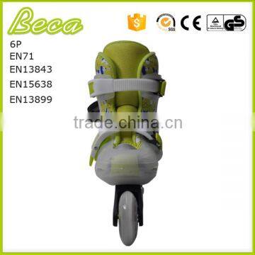 Foshan Beca Wholesale Rubber Wheel Boy Aggressive Roller Skate With EN1078 photo-4