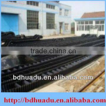 wave shape raised edge conveyor belt