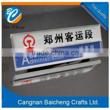 Silver Factory Custom Design Metal Pin Badge With Your Own Design and Company Brand Name for Sale photo-3