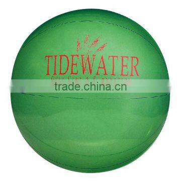 Translucent Green Beach Balls - 18"