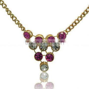 2013 new design crystal pendant & Fashion jewellery