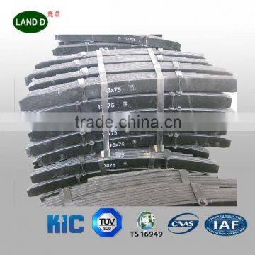 12T heavy duty spring suspension leaf spring trailer spare parts