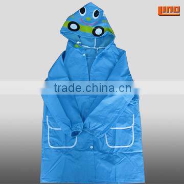 Children's PVC Polyester Long Waterproof Raincoats