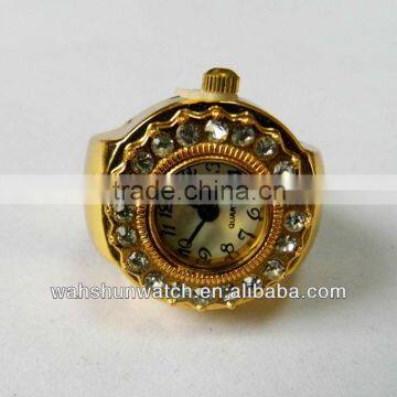 Japan movement color diamond mini finger watch