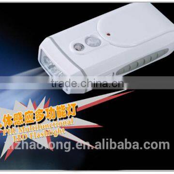 4 in 1 multifunctional LED light, flash light, with motion sensor and photo sensor