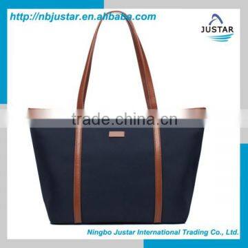 JST-15O0086 Fashionable Plain Simple Elegant Waterproof Oxford Women's Tote Bags