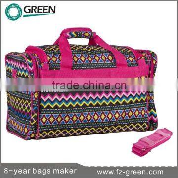 Sports custom canvas travel bag