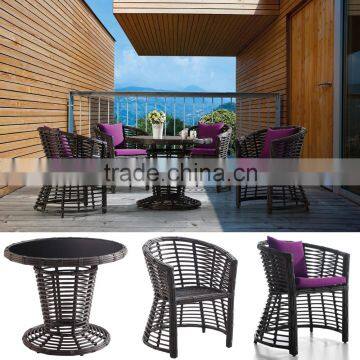 Cheap Chinese wholesale furniture outdoor wicker table and chairs