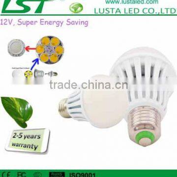 5W/7W/9W/ 11W LED Bulb, High Lumens Output, 12v 5W LED Bulb