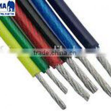 4.0-6.0mm nylon coated steel cable