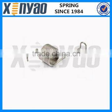 Custom zinc plated torsion wire spring