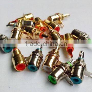 RCA Terminal Jack Female Chassis Connector