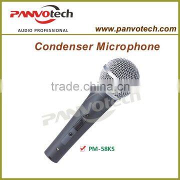 Panvotech Dynamic Vocal Wired Microphone with swtich