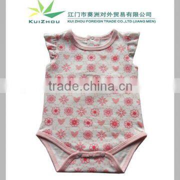 Cute Summer Printing Baby Girl Romper