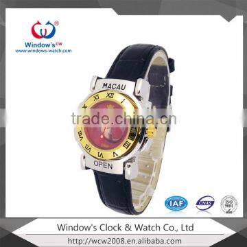 Wholesale Promotion Men Watch Genuine Leather Strap Watch Supplier's Choice photo-3