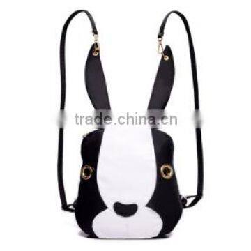 MS81080C Rabbit pattern backpack kids nylon fabric korean fashion backpack