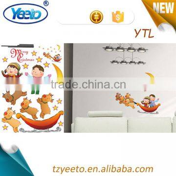 Cartoon Removable Decorative DIY PVC Wall Sticker photo-3