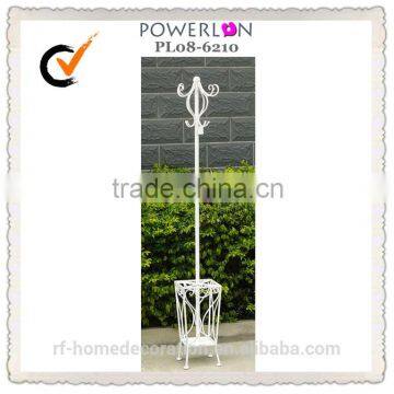 Vintage Iron Coat Rack Stand photo-2
