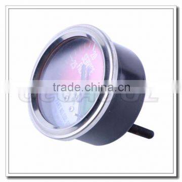 High Quality Steel Back Connection Pressure Gauge With 3 Segment Display photo-4