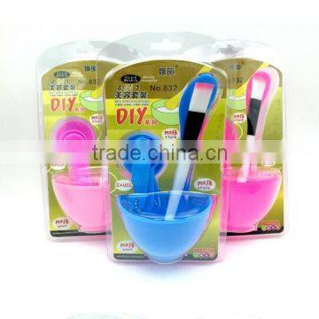 Hot Sale 4 in 1 DIY Facial Mask Mixing Bowl Spoon Tools Set/facial Mask Bowl Set photo-2
