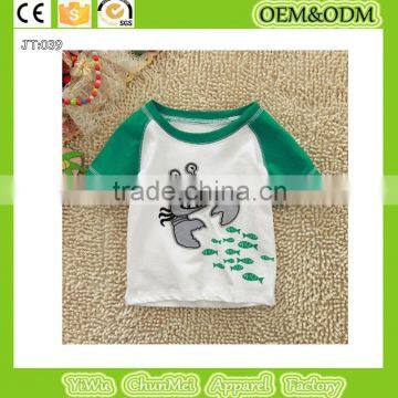 children's clothes crab t-shirt Printing t shirt animal t-shirt kids kids s shirt