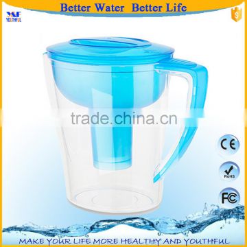 China Manufacture Alkaline Water Purifier Pitcher / Water Filter jug/ Water Purifier kettle