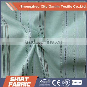 65% polyester 35% cotton twill fabric yarn dyed best sell fabric garment man