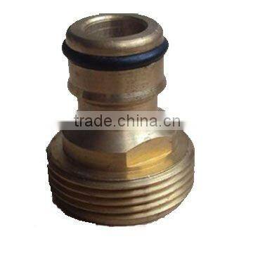 1/2" Brass Male Garden Hose Connector photo-1