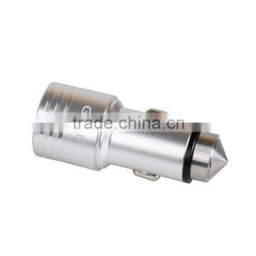 Golf Quick Charge 2.0 Metal Micro Universal Dual USB Car Charger For Samsung Galaxy HTC Blackberry Nokia photo-3