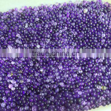 Dark Purple Amethyst Crystal Bead Wholesale