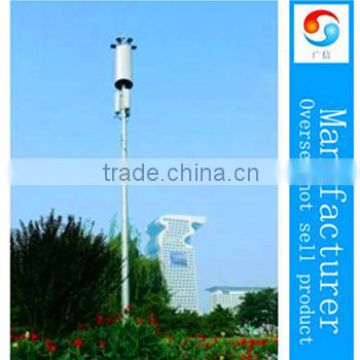 High security & reliability embellished communication tower pole