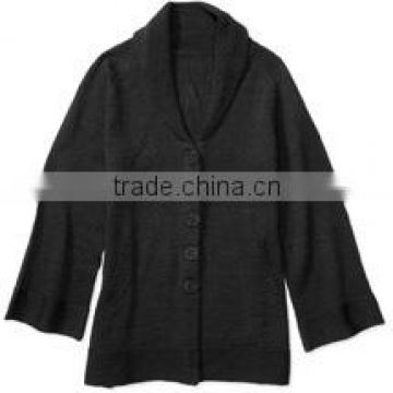 Ladies Shawl Cardigan Sweater