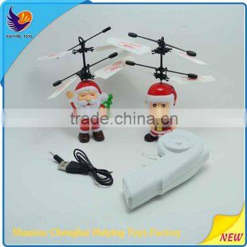 Flying Santa With LED HY-838A Hot Products For Christmas 2016 New Toys Christmas Gifts 2016 New Toy Hot Toys For Christmas 2016