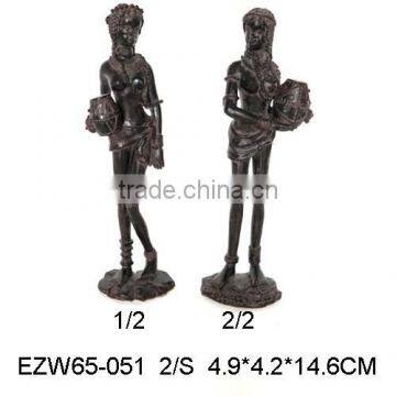 Polyresin Indian women figurine
