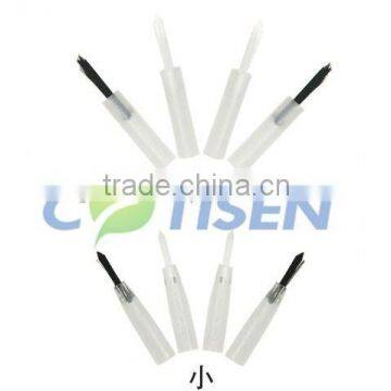 Replaceable micro applicator/brush tips