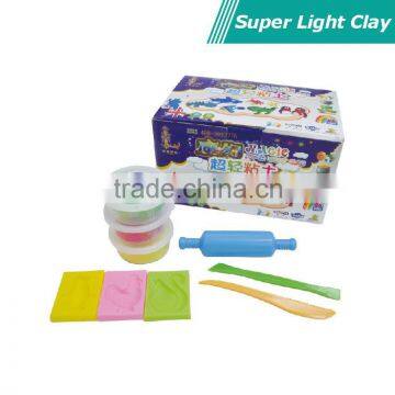 loufor super ligh modeling clay air dry play dough diy toys for kids