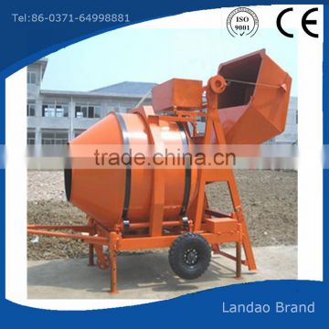 Low investment JZM350 JZM500 portable concrete mixer machine with lift price