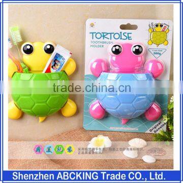 New tortoise Cartoon Sucker Toothbrush Holder,Cute Suction Hook Toothbrush Rack,Accessories Set Suction Cup Tool For Bathroom