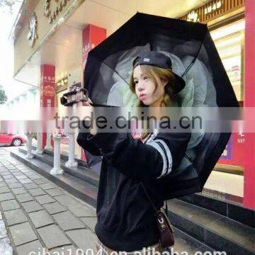 New Arrival Customized Fashion Lady Autodyne Umbrella