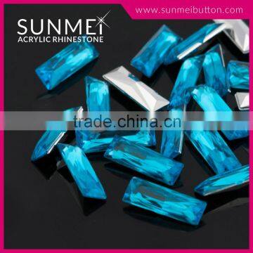 In Stock Product Sky Blue Color Decorative Acrylic Plastic Stone for Bracelet