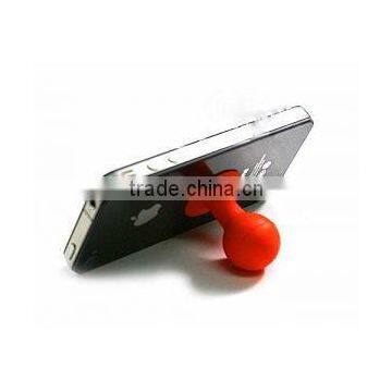 Factory Sale Promotional Silicone Phone Stand,Custom Silicone Phone Holder