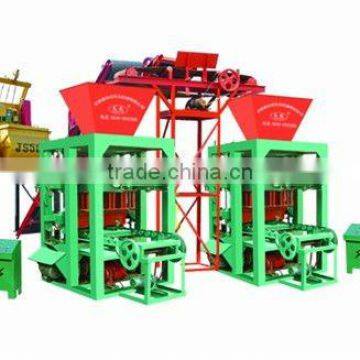 low investment high profit electric semi-automatic concrete block machine,equipment from china