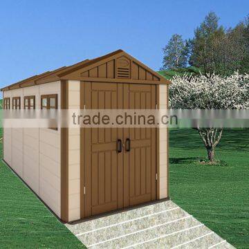 Factory delivery low cost beautiful plastic small house